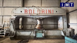 IMT2702  Boldrini Dishing Press Cap 200 Ton X 5200mm [upl. by Aidroc927]