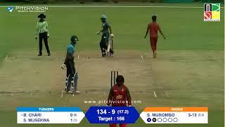 2021  22 Domestic T20  Tuskers vs Rocks [upl. by Basia562]