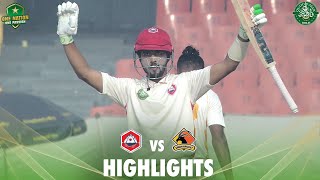 Full Highlights  Northern vs Sindh  Day 3  QuaideAzam Trophy Final 202223  MA2T [upl. by Atram]