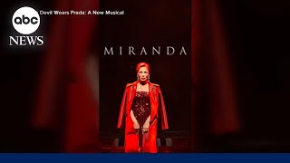 Vanessa Williams shares 1st look at The Devil Wears Prada musical [upl. by Candace326]