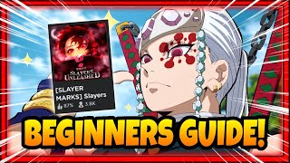 SLAYERS UNLEASHED BEGINNERS GUIDE  Slayers Unleashed [upl. by Lexy203]