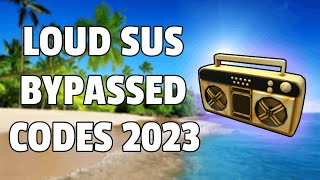 LOUD BYPASSED SUS Roblox Ids WORKING 2024 [upl. by Airetahs]