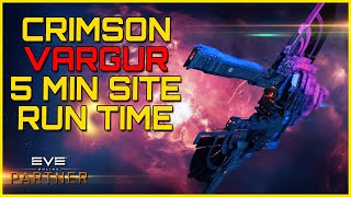 Eve Online  CRIMSON HARVEST VARGUR  5 MINUTE SITE CLEARS [upl. by Ynnam]