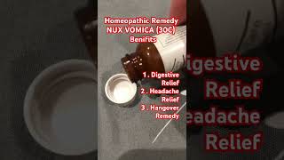 Nux Vomica 30C Natural Relief for Digestive Issues and Headaches nuxvomica viralshorts [upl. by Nnel]