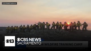 Northern California wildfire training camp looks to attract more women to profession [upl. by Ennaisoj]