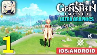 Genshin Impact Gameplay Walkthrough Android iOS  Part 1 [upl. by Suiratnauq]