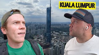 Doug Barnards FIRST IMPRESSIONS OF KUALA LUMPUR  Jon Reacts Malaysia 🇲🇾 [upl. by Dranyam661]