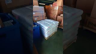 DuPont Amberlite HPR4200Cl ion exchange resin shipment with Amberlite HPR1100Na ion exchange resin [upl. by Hayyifas]