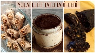 YULAFLI TATLI TARİFLERİ  YULAFLI TARİFLER  SAĞLIKLI ŞEKERSİZ DİYET TATLI TARİFLERİ [upl. by Aurelio]