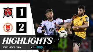 2024 Highlights  MD29  Dundalk FC 12 St Patricks Athletic [upl. by Dacy]