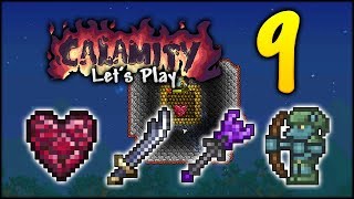 Planetoids amp PreHardmode MIMICS  Lets Play Terraria Calamity Modded Episode 9 [upl. by Joice178]