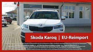 Skoda Karoq Reimport EU Neuwagen [upl. by Ravo]