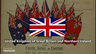 quotGod save the Kingquot  Anthem of the British EmpireUnited Kingdom REMASTERED [upl. by Poucher]