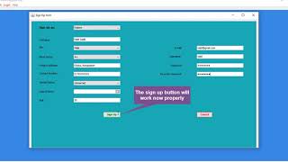 Java GUI Project Hospital Management System output [upl. by Lamrouex]