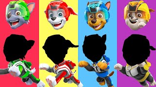 Wrong Heads Puzzles Patrulla Canina Juego Rompecabezas Caja Misteriosa Paw Patrol  Videos For Kids [upl. by Ithsav]