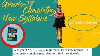 0715 gm of Na2CO3xH2O required 20 ml of semi normal HCl solution for complete neutralization [upl. by Campney519]