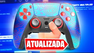 ATUALIZOU A MELHOR CONFIGURAÇÃO DE FORTNITE PARA CONTROLE MELHOR CONFIGURAÇÃO PARA CONSOLE PS4PS5 [upl. by Brewer]