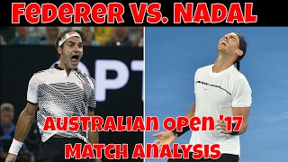 Federer Vs Nadal Aussie Open Analysis  3 Ways to Win More Points and Matches [upl. by Kahle]