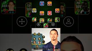 IBRAHIMOVIC BEST ELEVEN SELECTION👌💯 [upl. by Wivinia]