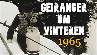 Geiranger om vinteren  1965 Innestengde og åleine [upl. by Pyne]