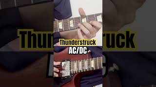 ACDC  Thunderstruck tapping version tutorial with tabs [upl. by Allin661]