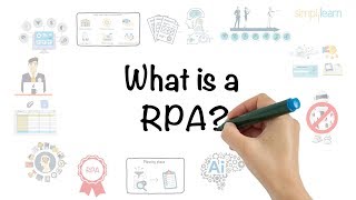 RPA In 5 Minutes  What Is RPA  Robotic Process Automation  RPA Explained  Simplilearn [upl. by Nereids749]