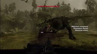 Tyrannosaurus Rex Roar Jurassic The Hunter [upl. by Ayra]