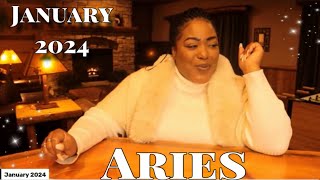 ARIES  YOUR JANUARY 2024 PREDICTIONS A Message Meant to Reach You Right Now [upl. by Nanine]