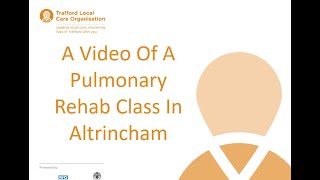 A video reel of a pulmonary rehab exercise and education class [upl. by Nalyd]