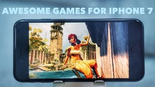 10 GAMES I PLAY ON MY iPhone 7 [upl. by Ernesta]