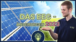 Das EEG 2023  Was für Photovoltaik wichtig ist solaridee [upl. by Kelam]