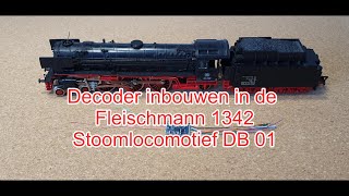 Decoder inbouwen in de Fleischmann BR 01 deel 1 [upl. by Hanzelin]