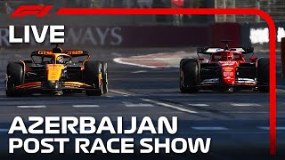 LIVE Azerbaijan Grand Prix PostRace Show [upl. by Loma772]