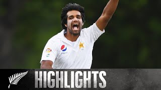 Pakistans Seamers Hit Back on Bowlers Day  HIGHLIGHTS  1st Test Day 3  BLACKCAPS v Pakistan [upl. by Analak]