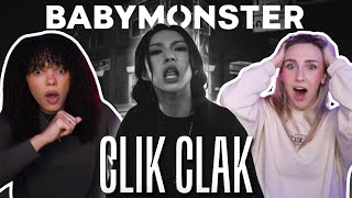 COUPLE REACTS TO BABYMONSTER  CLIK CLAK MV [upl. by Suez341]