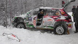 WRC Rally Sweden 2024  3 OFFS amp BIG MOMENTS  FRIDAY [upl. by Berfield]