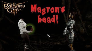 Baldurs Gate 3 What happens if you take Magrons head [upl. by Gaspard]