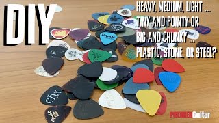 DIY How to Pick Your Guitar Pick [upl. by Buford637]