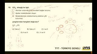 ENS TÜRKİYE GENELİ TYT  KİMYA SORULARI ÇÖZÜMÜ [upl. by Kaliope471]