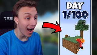 Minecraft Skyblock  Day 1 [upl. by Dun12]