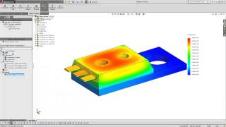 SOLIDWORKS Quick Tip  Thermal Study Introduction [upl. by Irual]