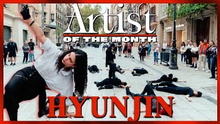 KPOP IN PUBLIC Artist Of The Month Motley Crew  HYUNJIN현진  Dance Cover by MYSTICAL NATION [upl. by Elita]