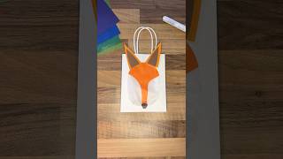 Fuchs Laterne 🏮🦊diy basteln laterne lichter bastelnmitkindern bastelnmitpapier stmartin [upl. by Shaughn]