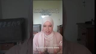 HOW TO TACKLE EDL A message to our youth Ustadha Ameena Blake [upl. by Adle]