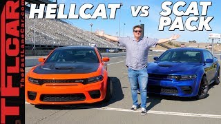 2020 Dodge Charger Hellcat Widebody vs Scat Pack Widebody  Youll Be Surprised Which One Wed Buy [upl. by Ives]