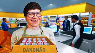 FILA PRA COMPRAR DANONÃO  Supermarket Simulator [upl. by Aida]