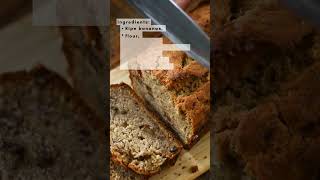 Delicious Vegan Chocolate Chip Banana Bread Recipe [upl. by Nelloc]