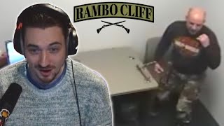 Bionicpig reacts to Rambo Cliff [upl. by Matilde352]