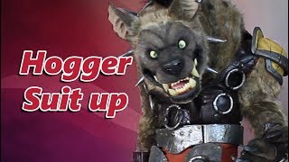 Hogger Cosplay Suit Up how to become a gnoll wantedHogger [upl. by Avivah88]