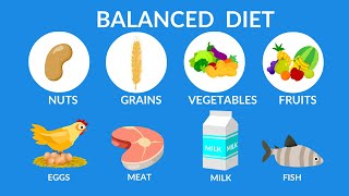 Balanced Diet  Best food for health [upl. by Amii]